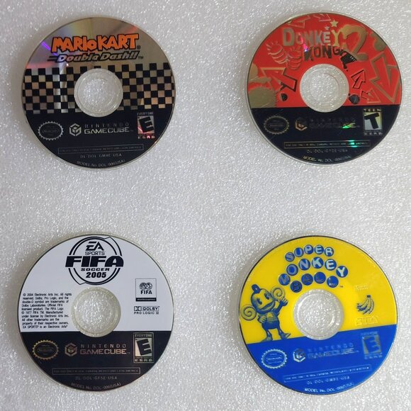 Nintendo GameCube Lot 6 Games Mario Kart Double Dash Mario Party 6 Donkey Konga - Picture 4 of 8